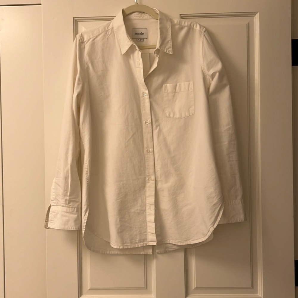 Steven Alan White Button Down